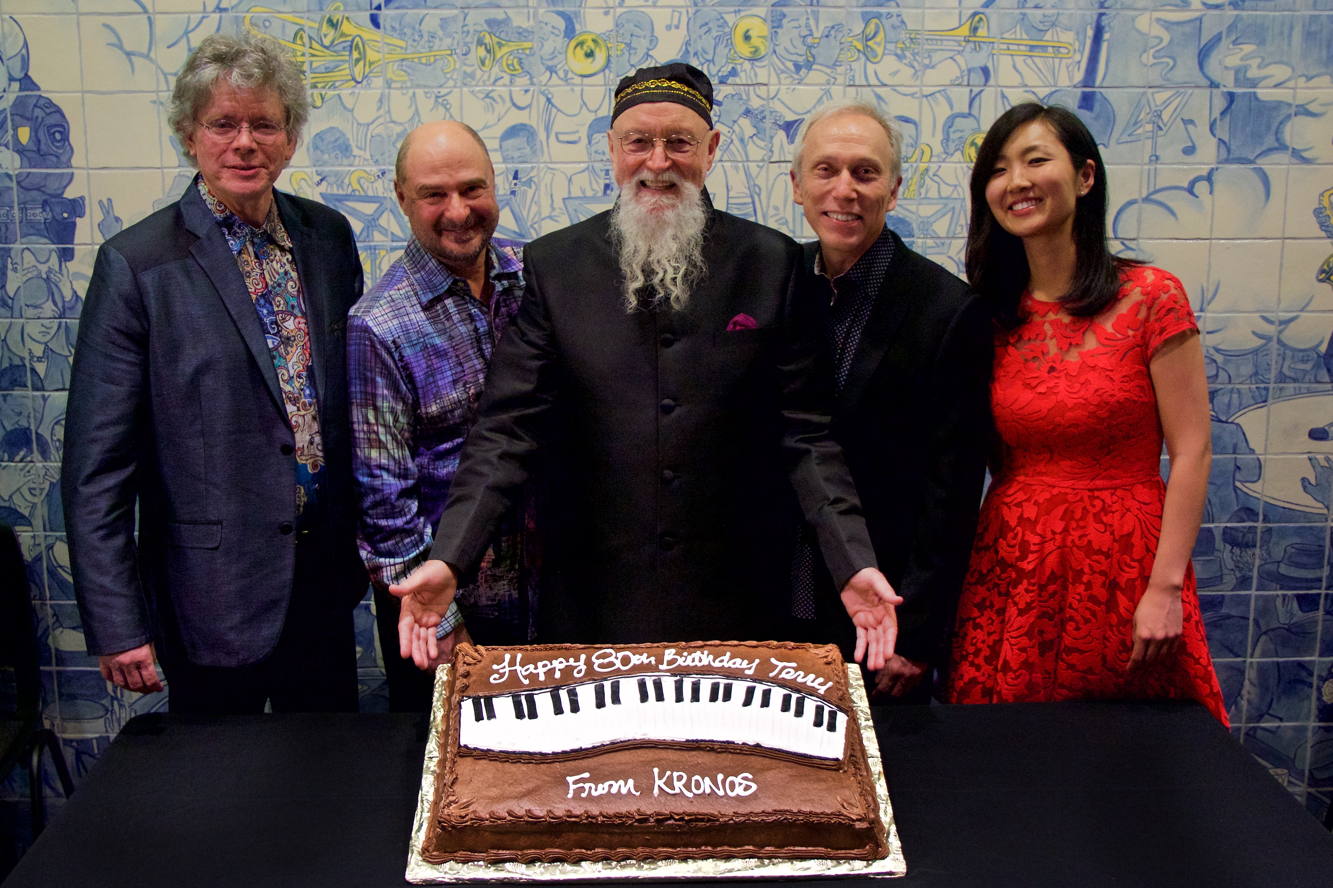 Terry Riley's 80th birthday celebration at the 2015 Kronos Festival